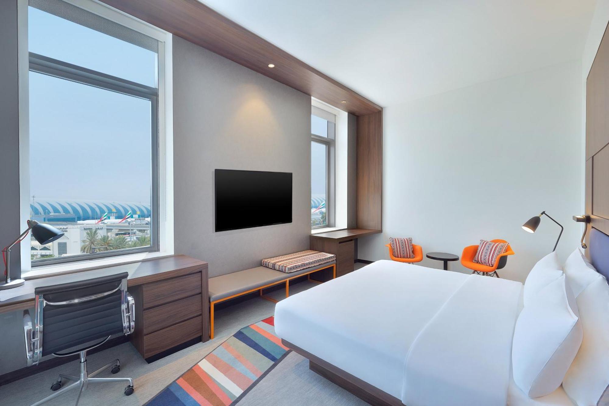 ホテル Aloft Dubai Airport エクステリア 写真